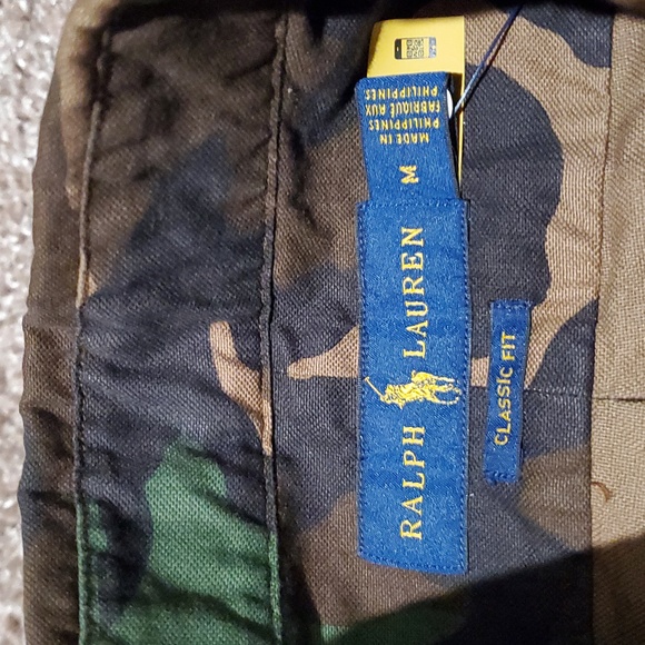 Ralph Lauren Green and Brown Camouflage Shirt - Picture 4 of 4